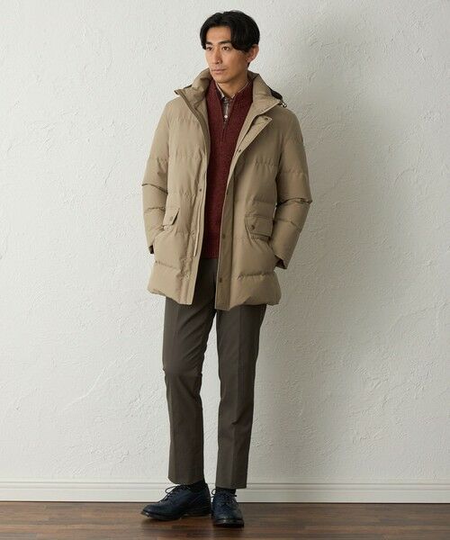 BAKER STREET / ベイカー・ストリート その他アウター | 【はっ水】3レイヤーポリエステルロングダウンコート(2L・3Lあり) | 詳細4