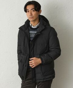 BAKER STREET / ベイカー・ストリート ブルゾン | ポリエステルタフタコンビショートダウン