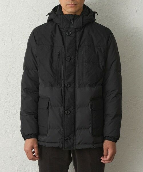 BAKER STREET / ベイカー・ストリート ブルゾン | ポリエステルタフタコンビショートダウン | 詳細3