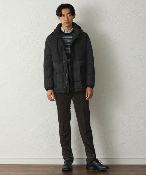 BAKER STREET / ベイカー・ストリート ブルゾン | ポリエステルタフタコンビショートダウン | 詳細2