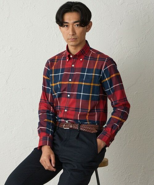 BAKER STREET / ベイカー・ストリート シャツ・ブラウス | 起毛タータンシャツ | 詳細1