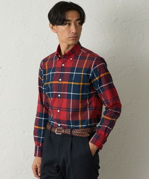 BAKER STREET / ベイカー・ストリート シャツ・ブラウス | 起毛タータンシャツ | 詳細2