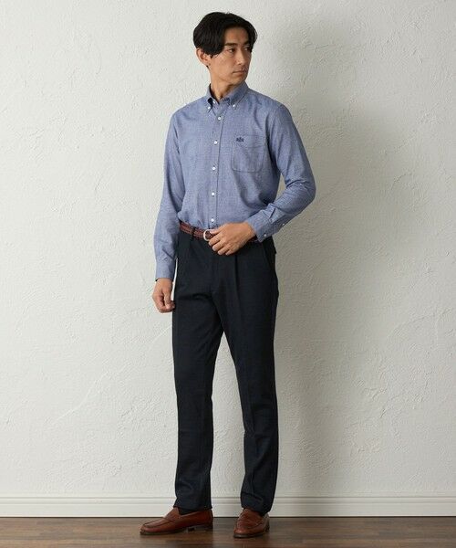 BAKER STREET / ベイカー・ストリート シャツ・ブラウス | ウールコットンツイルシャツ | 詳細3