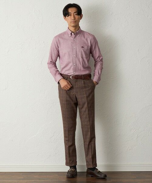 BAKER STREET / ベイカー・ストリート シャツ・ブラウス | ウールコットンツイルシャツ | 詳細4