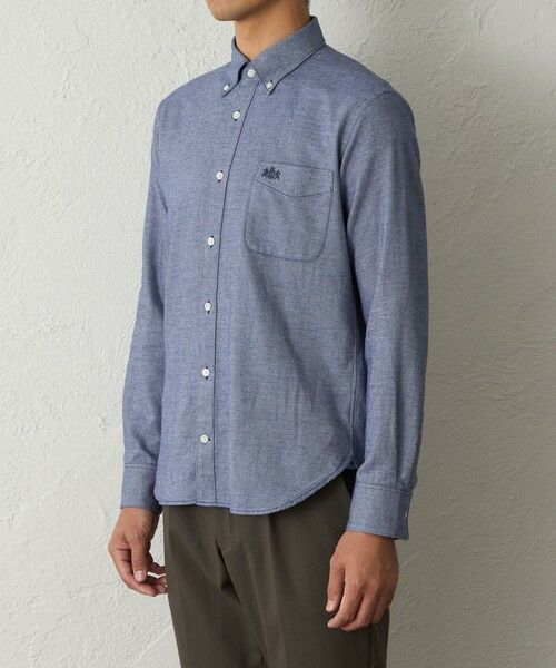 BAKER STREET / ベイカー・ストリート シャツ・ブラウス | ウールコットンツイルシャツ | 詳細6