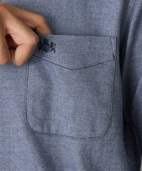 BAKER STREET / ベイカー・ストリート シャツ・ブラウス | ウールコットンツイルシャツ | 詳細8