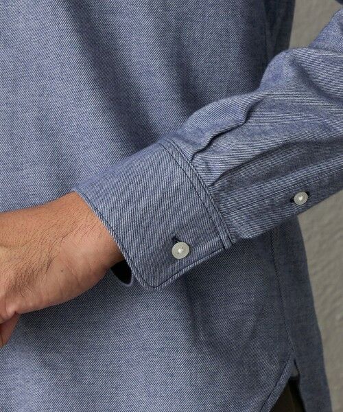 BAKER STREET / ベイカー・ストリート シャツ・ブラウス | ウールコットンツイルシャツ | 詳細9