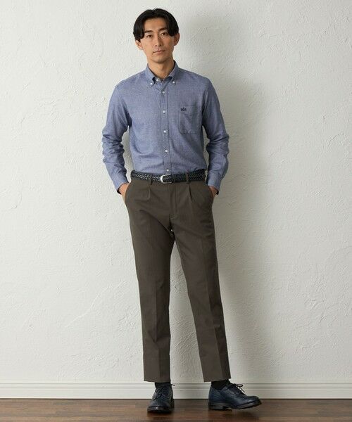 BAKER STREET / ベイカー・ストリート シャツ・ブラウス | ウールコットンツイルシャツ | 詳細2