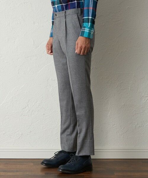 BAKER STREET / ベイカー・ストリート その他パンツ | 【Adjustable Fit】ウールフラノトラウザーズ | 詳細4