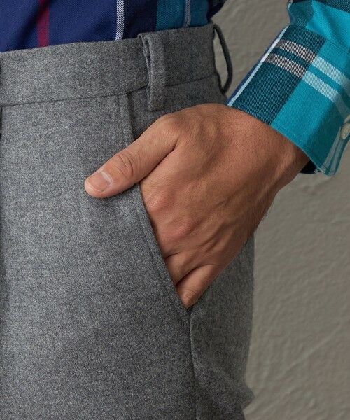 BAKER STREET / ベイカー・ストリート その他パンツ | 【Adjustable Fit】ウールフラノトラウザーズ | 詳細6