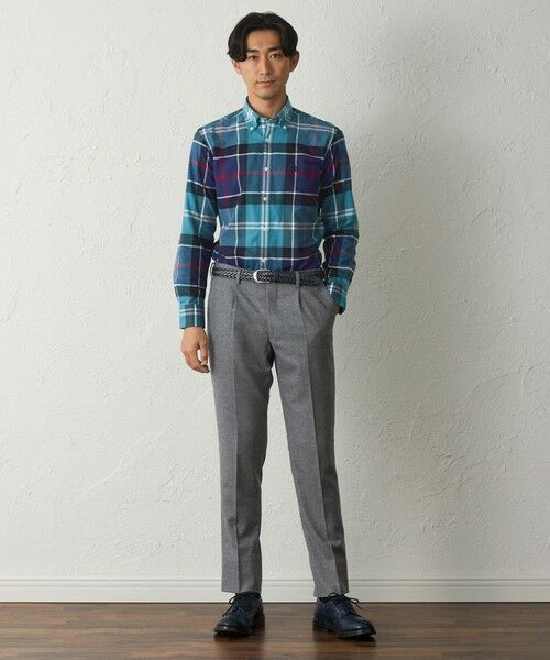 BAKER STREET / ベイカー・ストリート その他パンツ | 【Adjustable Fit】ウールフラノトラウザーズ | 詳細1