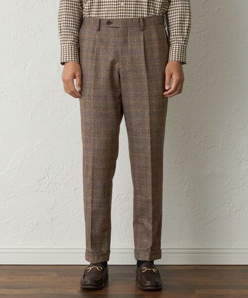 BAKER STREET / ベイカー・ストリート その他パンツ | 【Adjustable Fit】ミドルチェックウールフラノパンツ | 詳細5