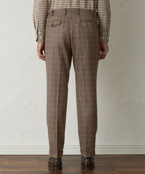 BAKER STREET / ベイカー・ストリート その他パンツ | 【Adjustable Fit】ミドルチェックウールフラノパンツ | 詳細7