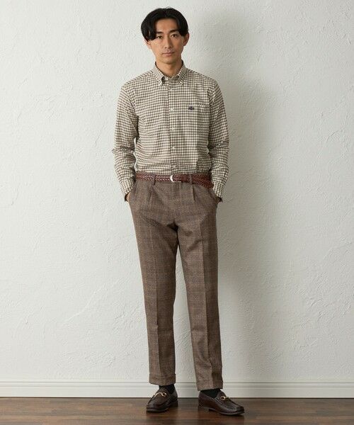 BAKER STREET / ベイカー・ストリート その他パンツ | 【Adjustable Fit】ミドルチェックウールフラノパンツ | 詳細4