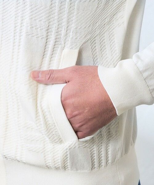 BAKER STREET / ベイカー・ストリート ニット・セーター | 【予約】【ウォッシャブル】シャドータータンフルジップニット | 詳細8