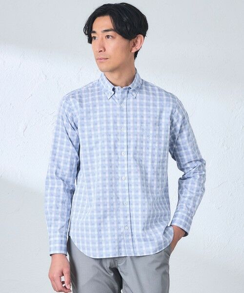 BAKER STREET / ベイカー・ストリート シャツ・ブラウス | （サックスブルー4）