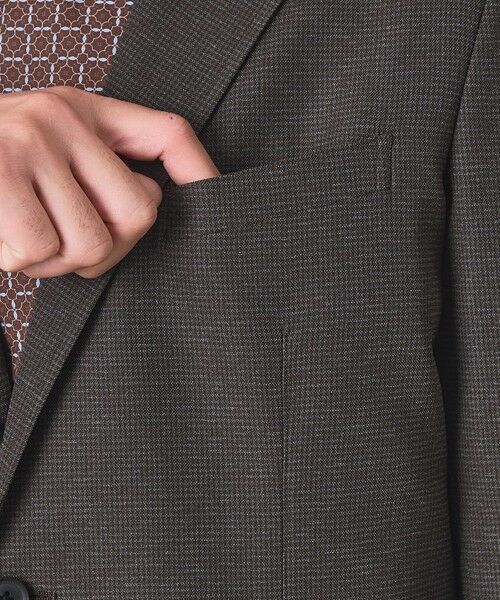 BAKER STREET / ベイカー・ストリート その他アウター | 【ウォッシャブル】KARAMIハウンドトゥースジャケット | 詳細5