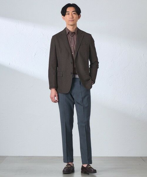 BAKER STREET / ベイカー・ストリート その他アウター | 【ウォッシャブル】KARAMIハウンドトゥースジャケット | 詳細1