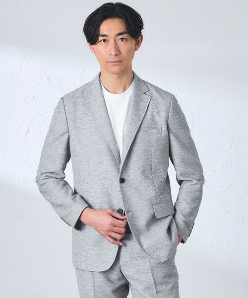 BAKER STREET / ベイカー・ストリート その他アウター | 【セットアップ対応可能】【ウォッシャブル】KARAMIコットンミックスジャケット(2L・3Lあり)（グレー1）