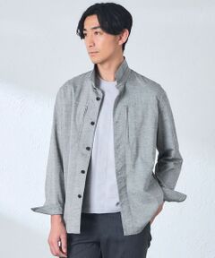 BAKER STREET / ベイカー・ストリート ブルゾン | 【ウォッシャブル】ダンガリーシャツアウター