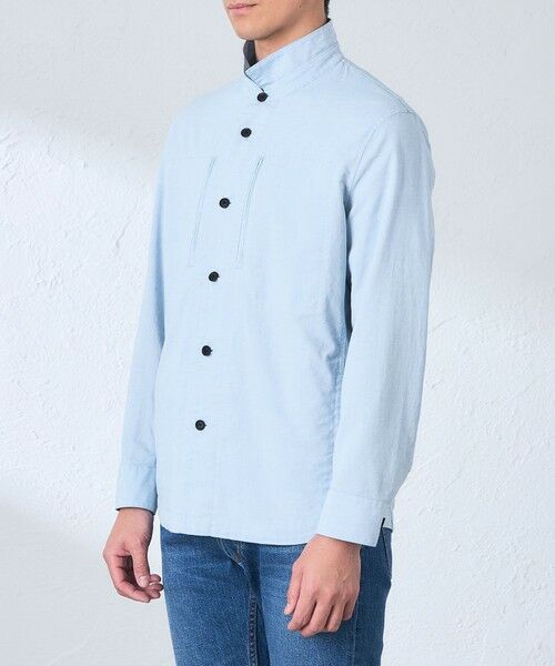 BAKER STREET / ベイカー・ストリート ブルゾン | 【ウォッシャブル】ダンガリーシャツアウター | 詳細4