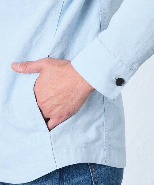 BAKER STREET / ベイカー・ストリート ブルゾン | 【ウォッシャブル】ダンガリーシャツアウター | 詳細7