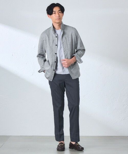 BAKER STREET / ベイカー・ストリート ブルゾン | 【ウォッシャブル】ダンガリーシャツアウター | 詳細1