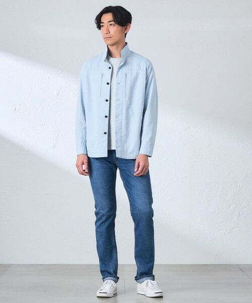 BAKER STREET / ベイカー・ストリート ブルゾン | 【ウォッシャブル】ダンガリーシャツアウター | 詳細2