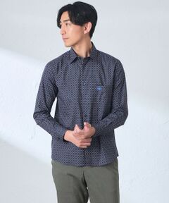 BAKER STREET / ベイカー・ストリート シャツ・ブラウス | サークル小紋シャツ(2L・3Lあり)