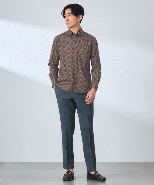 BAKER STREET / ベイカー・ストリート シャツ・ブラウス | サークル小紋シャツ(2L・3Lあり) | 詳細2