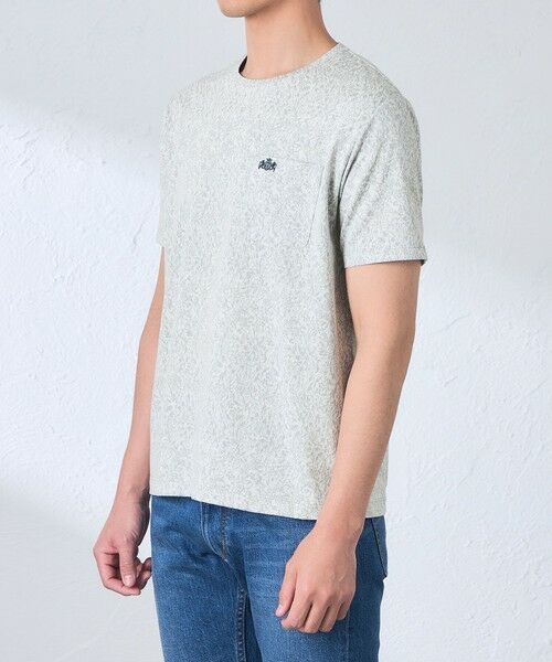 BAKER STREET / ベイカー・ストリート カットソー | フラワージャカードTシャツ | 詳細4