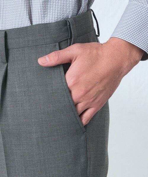 BAKER STREET / ベイカー・ストリート その他パンツ | 【ウォッシャブル】【Adjustable Fit】ウールトロピカルトラウザース | 詳細5