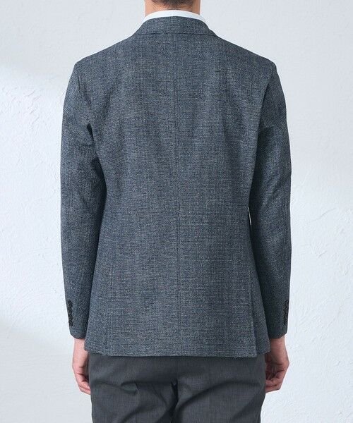 BAKER STREET / ベイカー・ストリート その他アウター | 【ウォッシャブル】ギンガムオーバープリントサッカージャケット | 詳細6