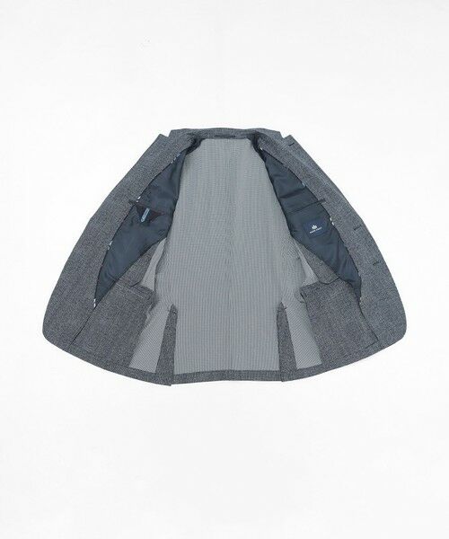 BAKER STREET / ベイカー・ストリート その他アウター | 【ウォッシャブル】ギンガムオーバープリントサッカージャケット | 詳細11