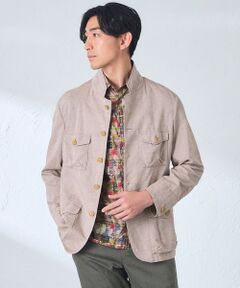 BAKER STREET / ベイカー・ストリート ブルゾン | 【ウォッシャブル】ダンガリーサファリジャケット