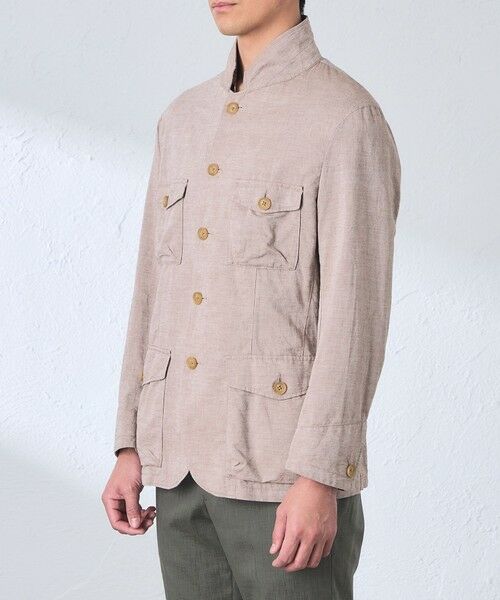 BAKER STREET / ベイカー・ストリート ブルゾン | 【ウォッシャブル】ダンガリーサファリジャケット | 詳細5