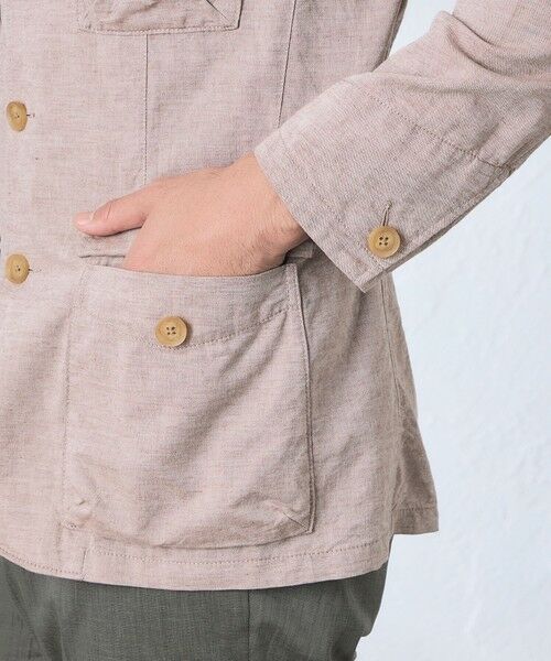 BAKER STREET / ベイカー・ストリート ブルゾン | 【ウォッシャブル】ダンガリーサファリジャケット | 詳細8