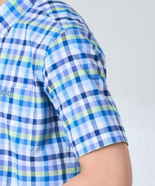 BAKER STREET / ベイカー・ストリート シャツ・ブラウス | マルチブロックチェックシャツ | 詳細8