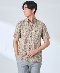 BAKER STREET / ベイカー・ストリート シャツ・ブラウス | ミラクルウェーブリバティプリントシャツ