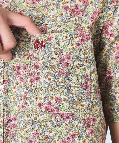 BAKER STREET / ベイカー・ストリート シャツ・ブラウス | ミラクルウェーブリバティプリントシャツ | 詳細8