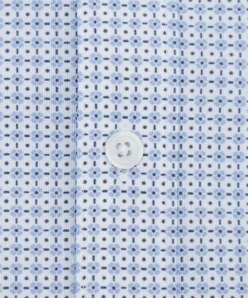 BAKER STREET / ベイカー・ストリート シャツ・ブラウス | BEYONTECH(R) フラワー小紋プリントジャージーシャツ | 詳細7