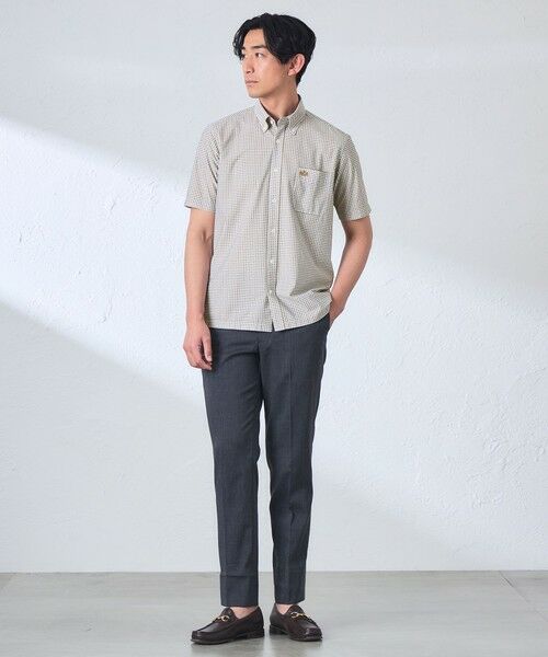 BAKER STREET / ベイカー・ストリート シャツ・ブラウス | BEYONTECH(R) フラワー小紋プリントジャージーシャツ | 詳細2