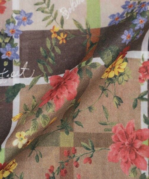 BAKER STREET / ベイカー・ストリート シャツ・ブラウス | タータン×フラワープリントシャツ | 詳細11