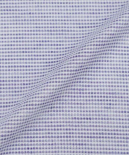 BAKER STREET / ベイカー・ストリート カットソー | 麻混ドットポロシャツ(2L・3Lあり) | 詳細13