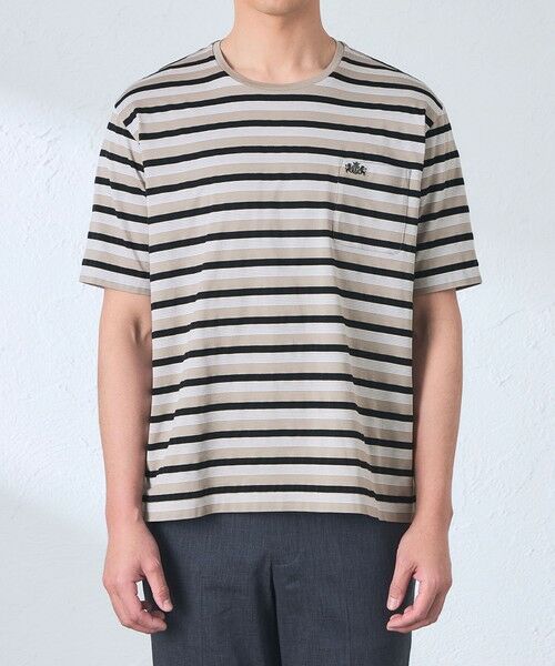 BAKER STREET / ベイカー・ストリート カットソー | 天竺カノコボーダーTシャツ | 詳細3