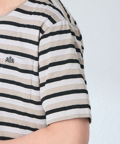BAKER STREET / ベイカー・ストリート カットソー | 天竺カノコボーダーTシャツ | 詳細6