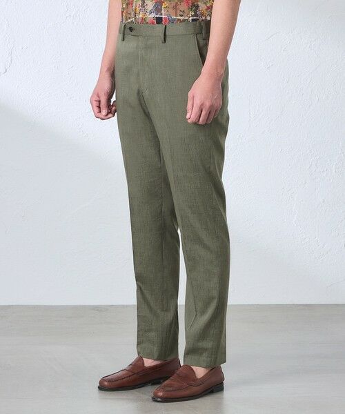 BAKER STREET / ベイカー・ストリート その他パンツ | 【ウォッシャブル】【Adjustable Fit】麻混COOLMAXトロピカルトラウザース | 詳細4