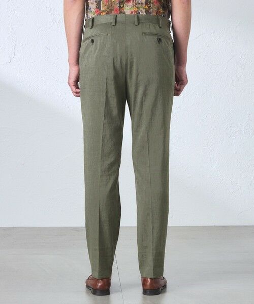 BAKER STREET / ベイカー・ストリート その他パンツ | 【ウォッシャブル】【Adjustable Fit】麻混COOLMAXトロピカルトラウザース | 詳細5