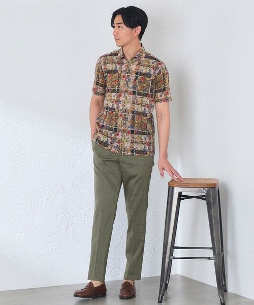 BAKER STREET / ベイカー・ストリート その他パンツ | 【ウォッシャブル】【Adjustable Fit】麻混COOLMAXトロピカルトラウザース | 詳細2