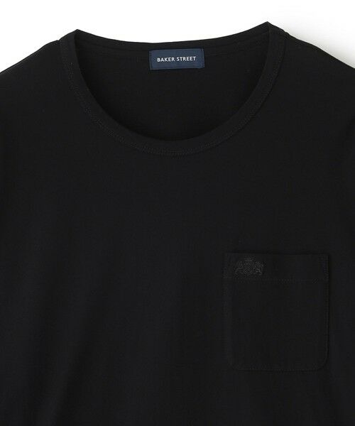 BAKER STREET / ベイカー・ストリート カットソー | 【接触冷感】BEYONTECH(R) 七分袖強撚天竺Tシャツ | 詳細2